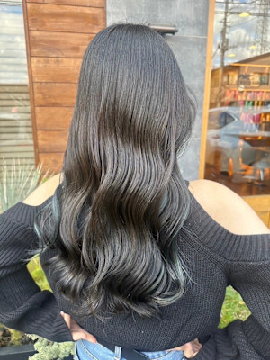 ブルージュ×インナーカラー