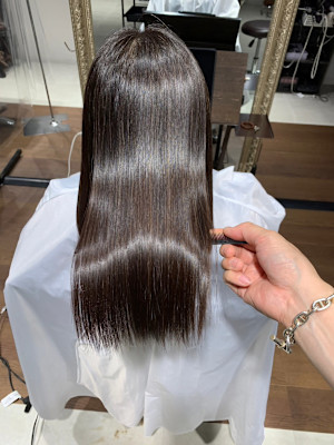 髪質改善縮毛♪