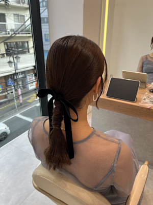 大人かわいく！タイトアレンジ