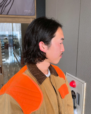 メンズボブパーマ