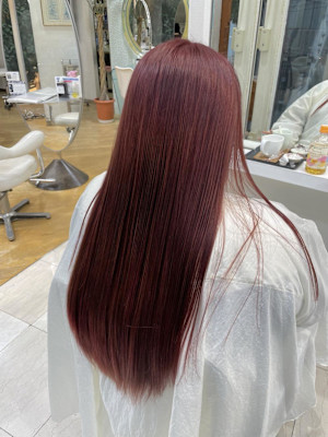 チェリーレッドカラー