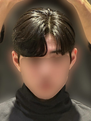 韓国ヘア ダウンパーマ 髪質改善 カルマヘア メンズ韓国ヘア