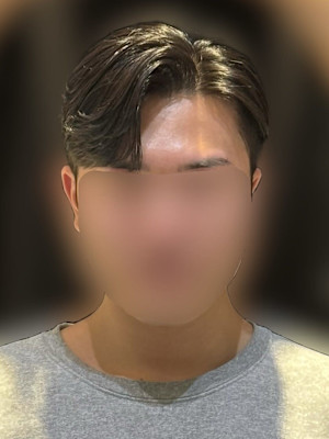 韓国ヘア ダウンパーマ 髪質改善 ガイルヘア メンズ韓国ヘア