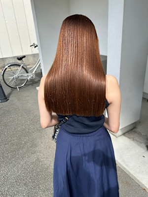 髪質改善カラー