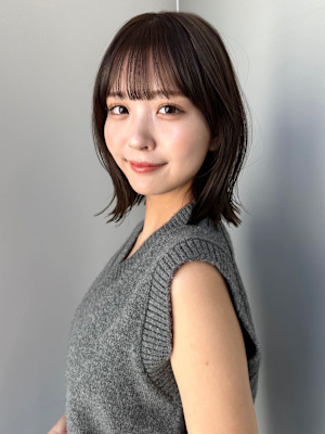 かわいい大人ヘア20代30代渋谷髪質改善