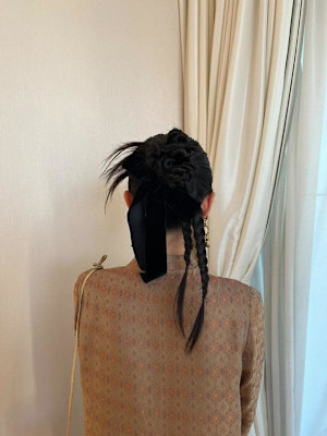 結婚式ヘア/結婚式参列ヘア/袴ヘア/袴/カチモリヘア/元町