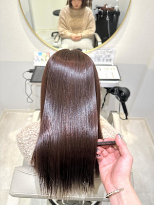 枚方美髪矯正×髪質改善カラー○山地