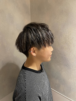 ツイスパ/メンズハイライト/コントラストハイライト