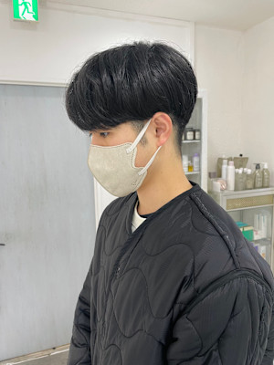 ナチュラルショートマッシュ