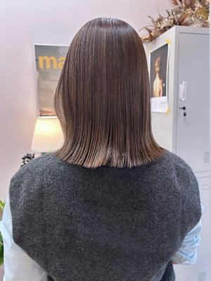 【Look at】ニュアンスカラーオリーブベージュ