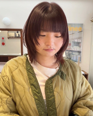 【Look at】暖色ボブ