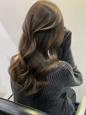 【SOLVER 南】透明感カラー/マロンブラウン