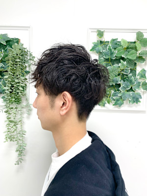 メンズスパイラルパーマ