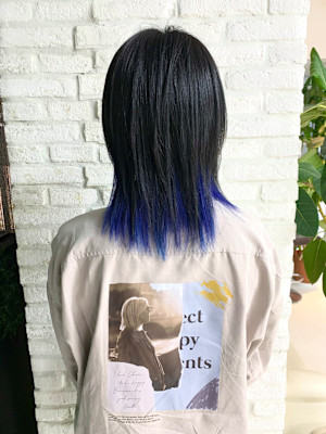 ブルーブラック×ブルーインナー