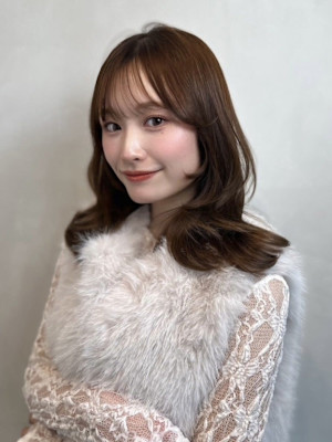 ミディアムレイヤー×セピアブラウン