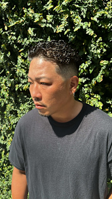 スキンフェード/パーマ/極道パーマ/メンズサロン