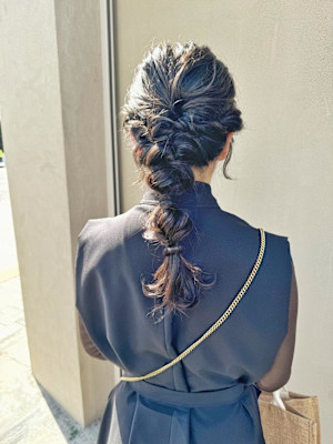 編み下ろしアレンジ