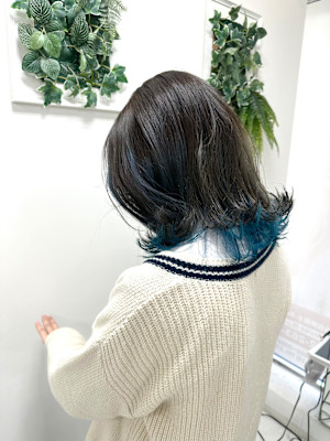 ターコイズブルーインナー