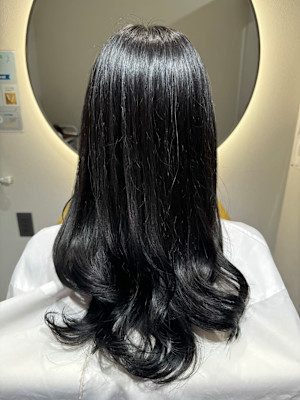 ブルーブラック×ロング 『銀座／個室』