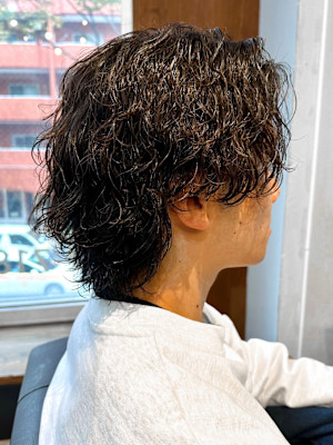 【IRIE 福岡】波巻きスパイラルパーマ