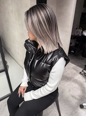 ★顔周りが明るい筋感シャドルーツバレイヤージュ★