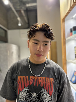 メンズパーマ/メンズショート