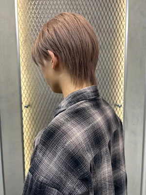 メンズカット/眉カット/ナチュラルパーマ