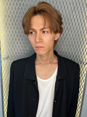 ナチュラルセンターパート/メンズカット/パーマ/センターパー