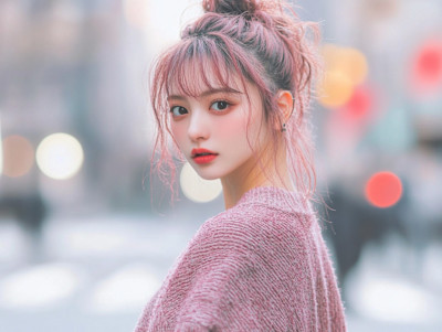 ゆるふわお団子アレンジ