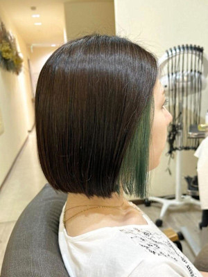 【ジュレベール 汲田】大人インナーカラー