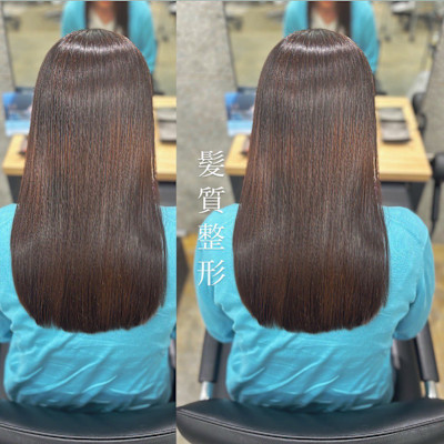 髪質改善ストレート
