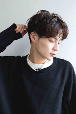 センターパートショート