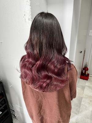 ＊ボルドーグラデーション＊