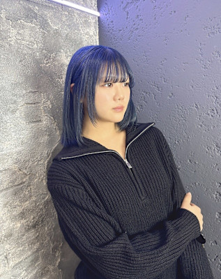 アイコン撮影/プロフィール撮影/ブルーカラーブルーブラック池