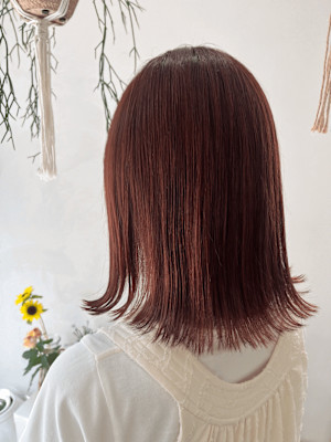 《花屋併設》ピンクブラウン