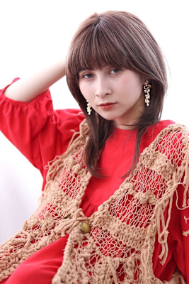 20代30代40代ウルフヘアレイヤーカットマッシュバング