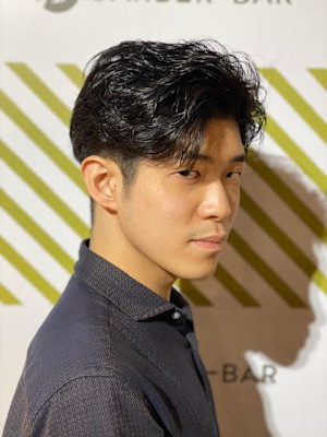 ビジネス爽やかニュアンスパーマスタイル