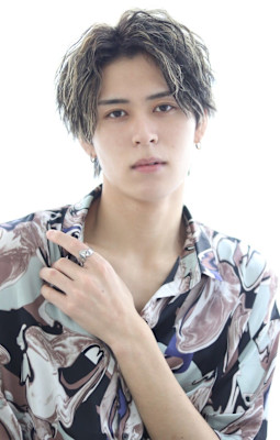 ◆メンズ波巻きハイライト20代30代40代◆