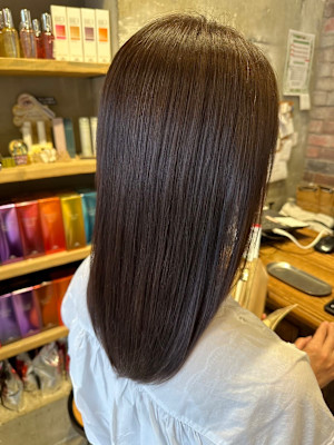 髪質改善/オージュア/美髪/ナチュラルブラウン