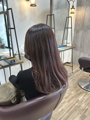 ピンクブラウン