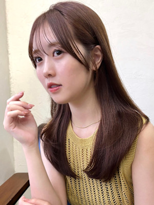 顔まわりカット/前髪/似合わせカット/レイヤーカット/銀座