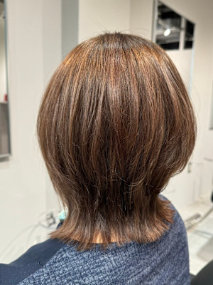 HEARTS 船橋 白髪ぼかし 脱白髪染め×スタイル