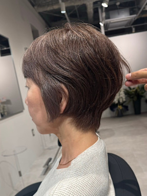 HEARTS 船橋 白髪ぼかし 脱白髪染め×スタイル