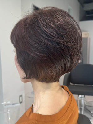 HEARTS 船橋 白髪ぼかし 脱白髪染め×スタイル