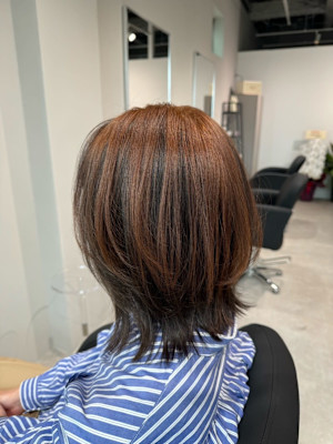 HEARTS 船橋 白髪ぼかし 脱白髪染め×スタイル