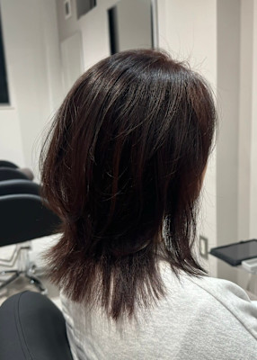 HEARTS 船橋 白髪ぼかし 脱白髪染め×スタイル