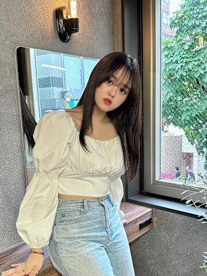 韓国風　ゆるふわ　艶カラー