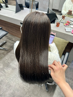 髪質改善　トリートメント　艶髪