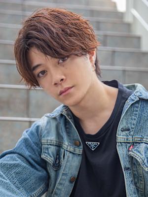 【小久保style】メンズカットツーブロックツイストウルフ