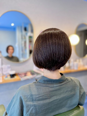 #ボブ　#前下がりボブ　#ショート